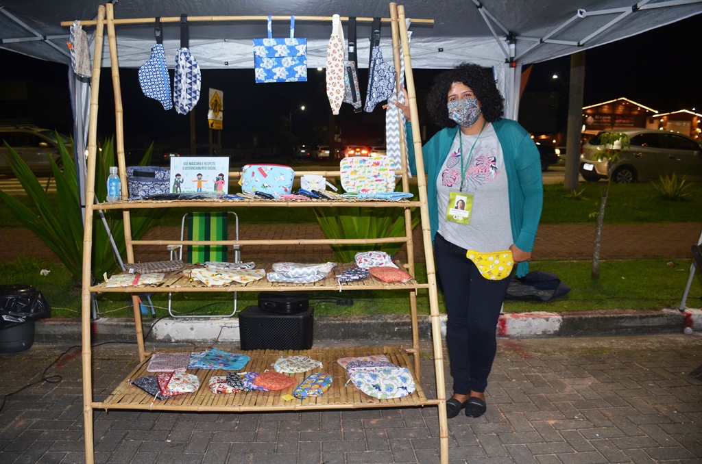 A região norte de Caraguatatuba inaugurou sua primeira Feira de Artes e Artesanato