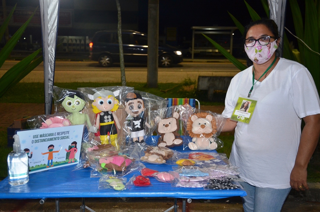 A região norte de Caraguatatuba inaugurou sua primeira Feira de Artes e Artesanato