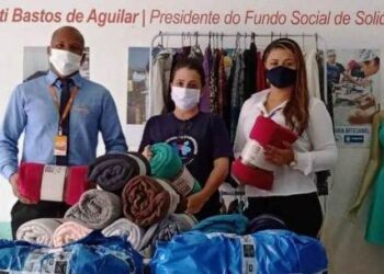 Fundo Social de Caraguatatuba recebe doação de cobertores da Farma Conde