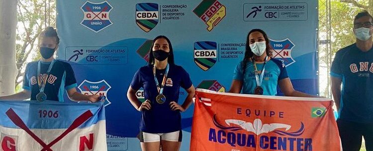 Nadadores conquistam medalhas em nova edição do Campeonato Brasileiro de Maratonas Aquáticas