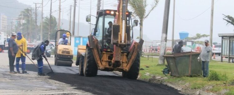 Avenida Maria de Lourdes da Silva Kfouri, no Massaguaçu, recebe recapeamento asfáltico