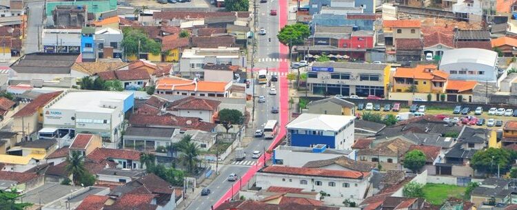 Prefeitura de Caraguatatuba reforça pintura e sinalização nas ciclofaixas