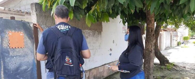 MORADORES DO TABATINGA RECEBEM VISITAS DOS AGENTES DE CONTROLE DA DENGUE ATÉ SEXTA