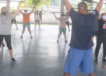 Alegria marca retomada das atividades para idosos e pessoas com deficiência no Ciapi de Caraguatatuba