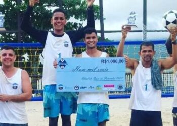 Caraguatatuba domina campeonato de Futevôlei em Ilhabela