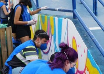 Projeto Arte Grafite revitaliza Pista de Skate em Caraguatatuba