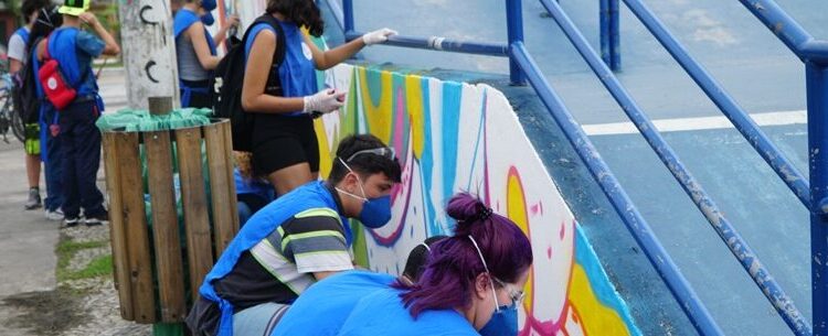 Projeto Arte Grafite revitaliza Pista de Skate em Caraguatatuba