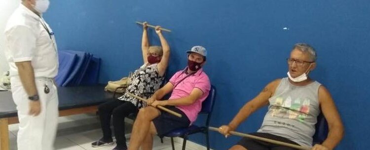 Ciapi tem grupo de fisioterapia para pacientes com sequelas de AVE