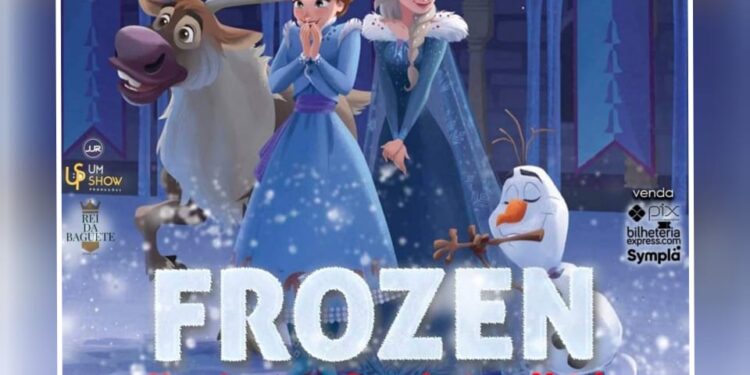 Teatro Mario Covas recebe espetáculo infantil ‘Frozen: Uma Aventura Congelante no Natal’