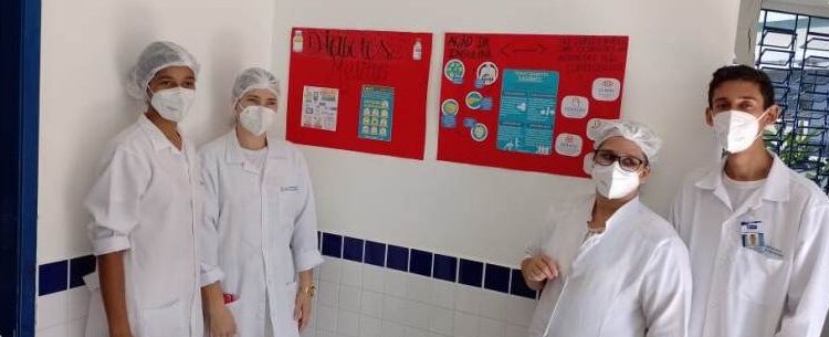 Pacientes das unidades de saúde participam de palestras sobre diabetes com foco nos cuidados e prevenção