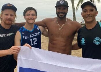 CT Caraguatá recebe intercâmbio de atletas de Vôlei de Praia dos Estados Unidos