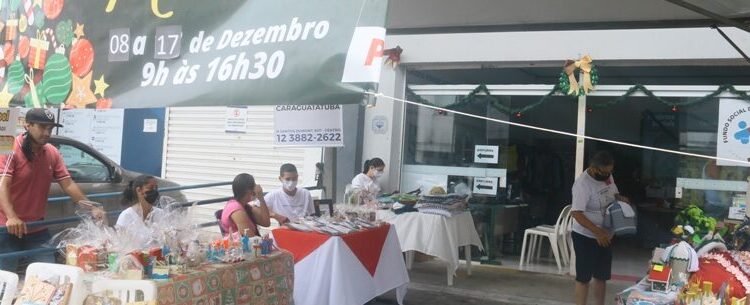 Bazar de Natal do Fundo Social de Caraguatatuba termina amanhã (17)