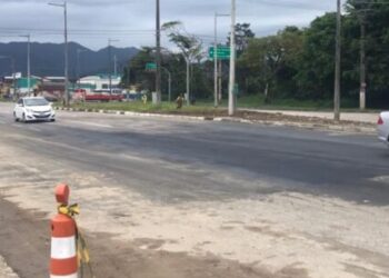 Prefeitura de Caraguatatuba libera trecho da Rodovia SP-55