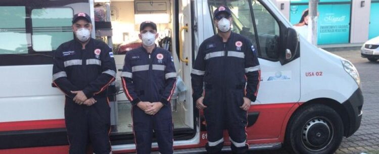 SAMU de Caraguatatuba participa de simulado na Rodovia dos Tamoios