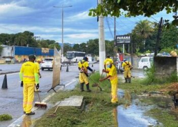 Prefeitura segue a todo vapor com serviços de manutenção na região sul da cidade