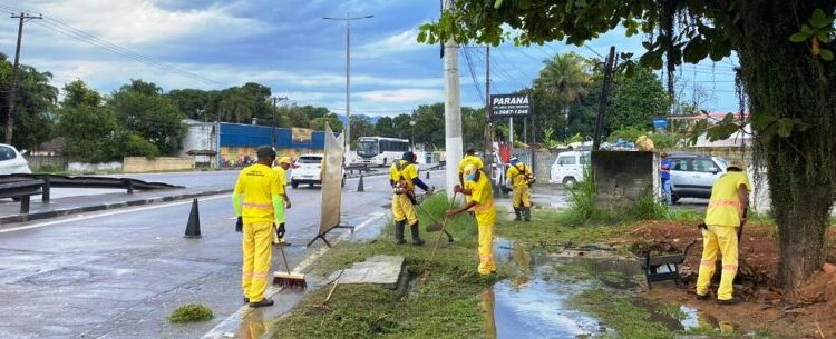 Prefeitura segue a todo vapor com serviços de manutenção na região sul da cidade