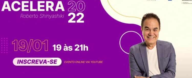 Sebrae realiza evento on-line com renomado palestrante Roberto Shinyashiki nesta quarta (19); inscrições abertas