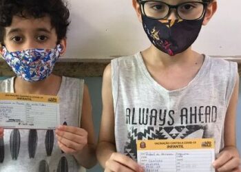 Com três pontos de vacinação, Caraguatatuba inicia imunização contra Covid-19 em crianças