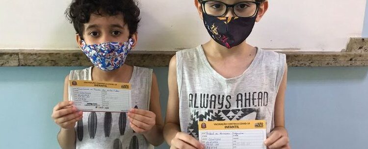 Com três pontos de vacinação, Caraguatatuba inicia imunização contra Covid-19 em crianças