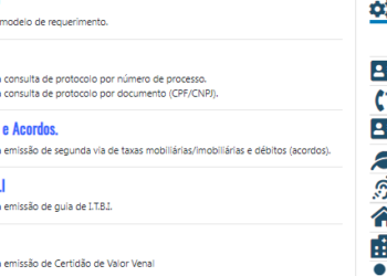 Site da Prefeitura de Caraguatatuba volta oferecer serviços on-line da Secretaria da Fazenda