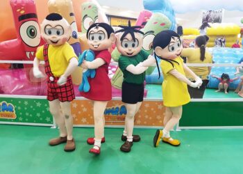 Turma da Mônica estará no Serramar Shopping neste sábado (22/01) tirando fotos e animando todos no Labirinto Muito Louco