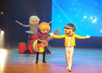 Espetáculo musical ‘Queen para Crianças’ é atração no Teatro Mario Covas