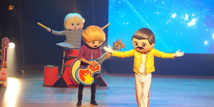 Espetáculo musical ‘Queen para Crianças’ é atração no Teatro Mario Covas