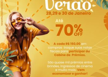 Liquida Verão no Serramar Shopping acontece nesta sexta, sábado e domingo com descontos que chegam até 70% em diversas lojas