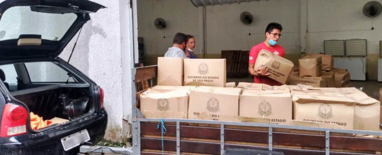 Fundo Social de Caraguatatuba doa 900 cestas básicas para famílias atendidas em instituições sociais