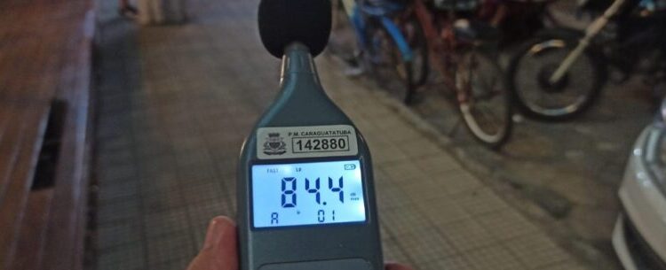 Prefeitura de Caraguatatuba atende 32 denúncias de perturbação e realiza 3 atuações no final de semana