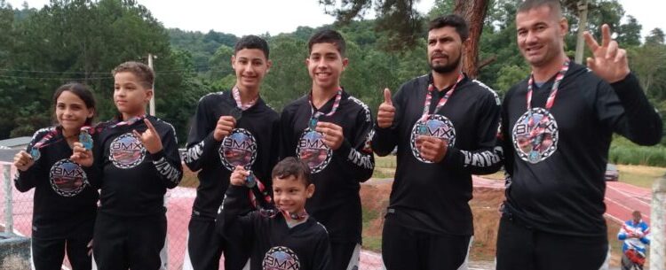 Caraguatatuba conquista 8 medalhas na 1ª etapa do Campeonato Paulista de Bicicross