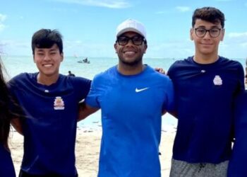 Nadadores de Caraguatatuba participam de seletiva do Mundial Junior de Águas Abertas em Maceió