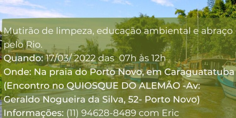 Ação Educativa “O Mar não está pra lixo”: uma rede pelo rio Juqueriquerê