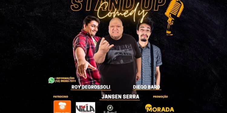 Auditório Maristela de Oliveira recebe Stand Up Comedy ‘O Cômico’ neste sábado