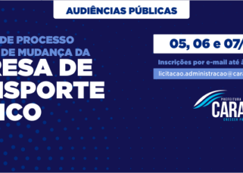 Caraguatatuba realiza audiências públicas para iniciar processo licitatório de mudança de empresa do Transporte Público
