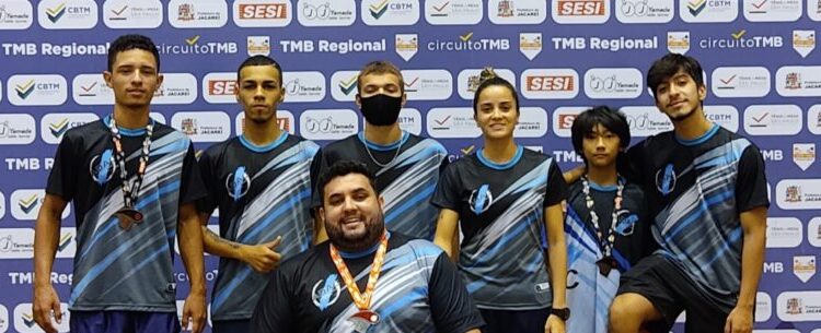 Tênis de Mesa de Caraguatatuba conquista cinco medalhas na etapa regional realizada em Jacareí