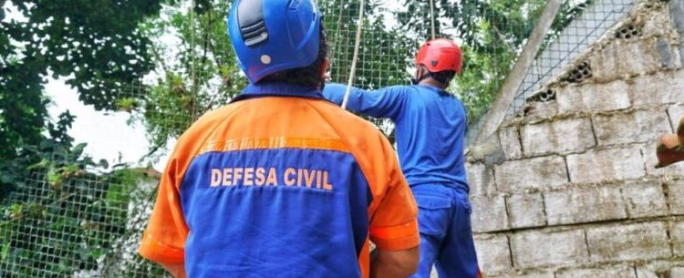 Defesa Civil alerta para chuvas de até 100 mm para feriado da Semana Santa