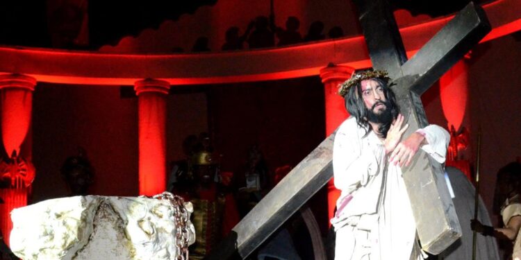 Fundacc e Prefeitura Municipal apresentam espetáculo online ‘12ª Encenação da Paixão de Cristo’ nesta sexta-feira