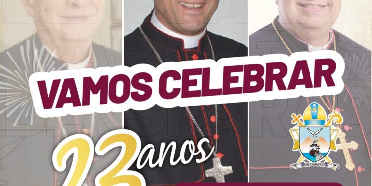 Diocese de Caraguatatuba celebra 23 anos de história nesta sexta-feira