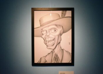 Exposição ‘A Caricatura na Cultura Pop’, em exibição no MACC, terá obras sorteadas ao público