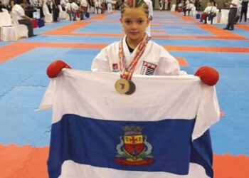 Atleta de Caraguatatuba de 10 anos conquista vaga para final do Campeonato Paulista de Karatê