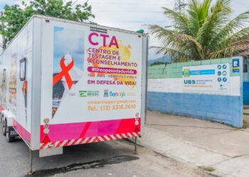Bertioga realiza ação de testagem de HIV, sífilis e hepatites virais no Rio da Praia neste domingo (1)