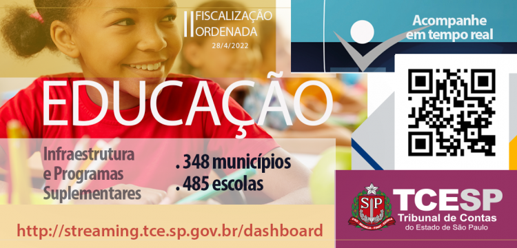Acompanhe em tempo real: fiscalização surpresa do TCESP vistoria escolas em 348 municípios 