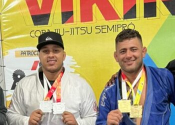 Atletas de Caraguatatuba conquistam oito medalhas em campeonato de Jiu Jitsu em Itaquaquecetuba