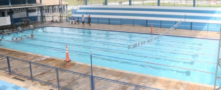 Prefeitura faz manutenção em piscina e atividades no Cemug ficam suspensas nesta semana