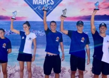ATLETAS DE CARAGUATATUBA GANHAM PÓDIOS EM VÁRIAS CATEGORIAS NA 2º ETAPA CAMPEONATO CIRCUITO MARES
