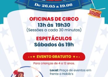Evento gratuito “Brincadeira de Circo”