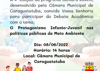 Programa Câmara Jovem promove debate acadêmico na Semana do Meio Ambiente