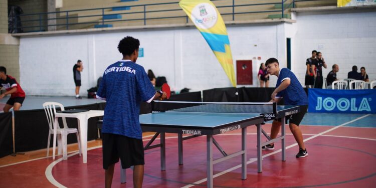 1ª etapa do Circuito Bertioga de Tênis de Mesa começa neste domingo (29)