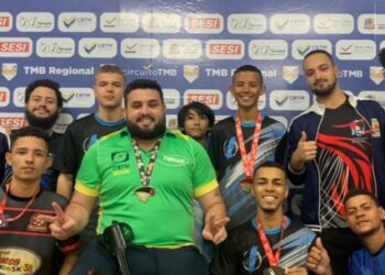 Caraguatatuba conquista dois títulos de Tênis de Mesa na etapa da Liga Valeparaibana